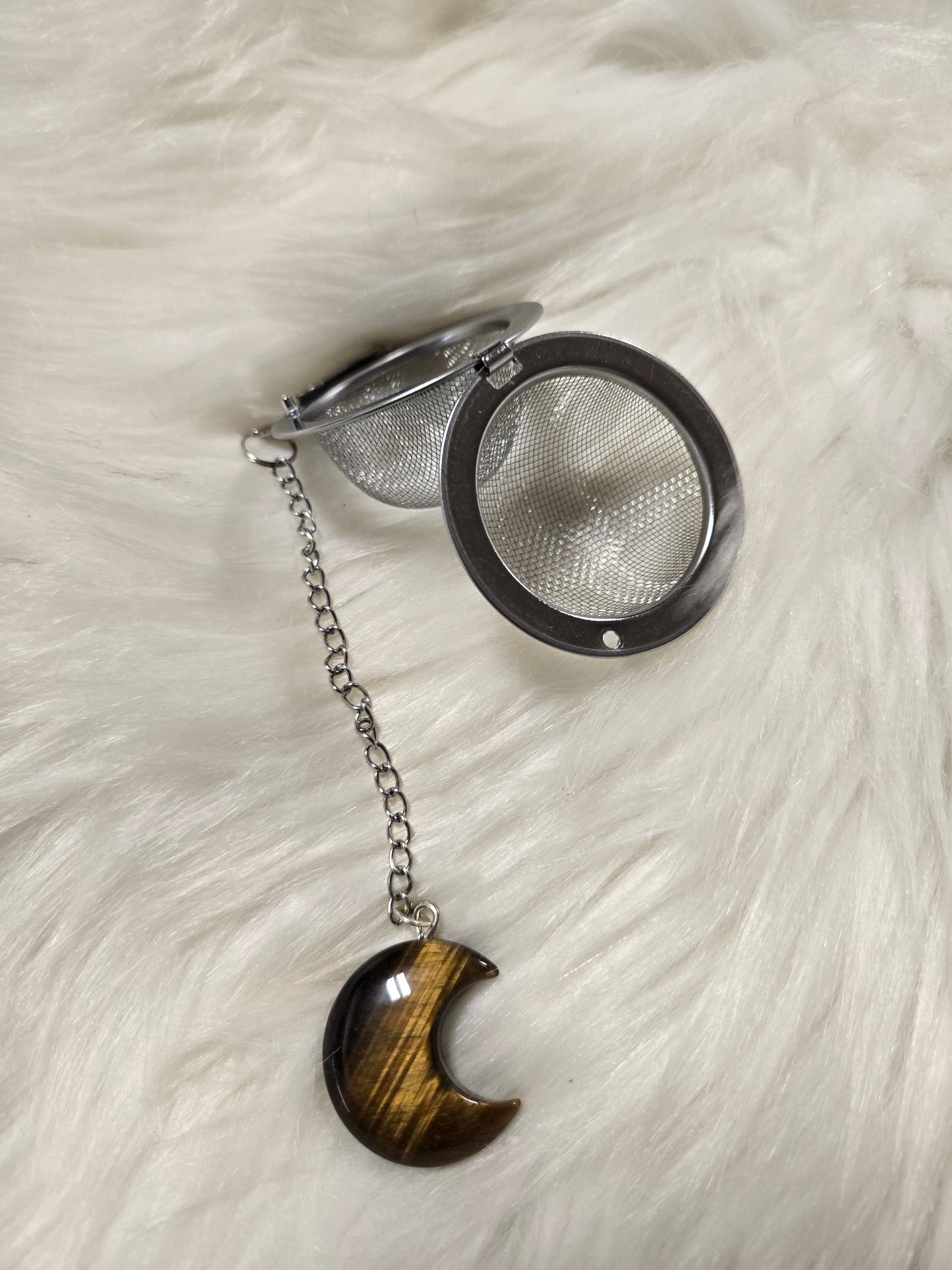 Tiger eye moon tea infuser
