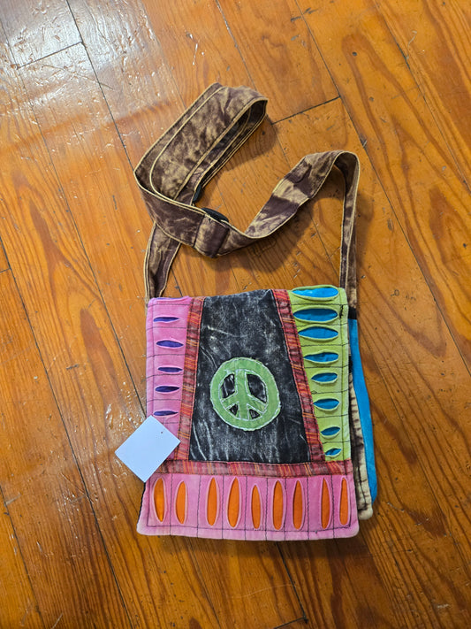 Peace sign purse