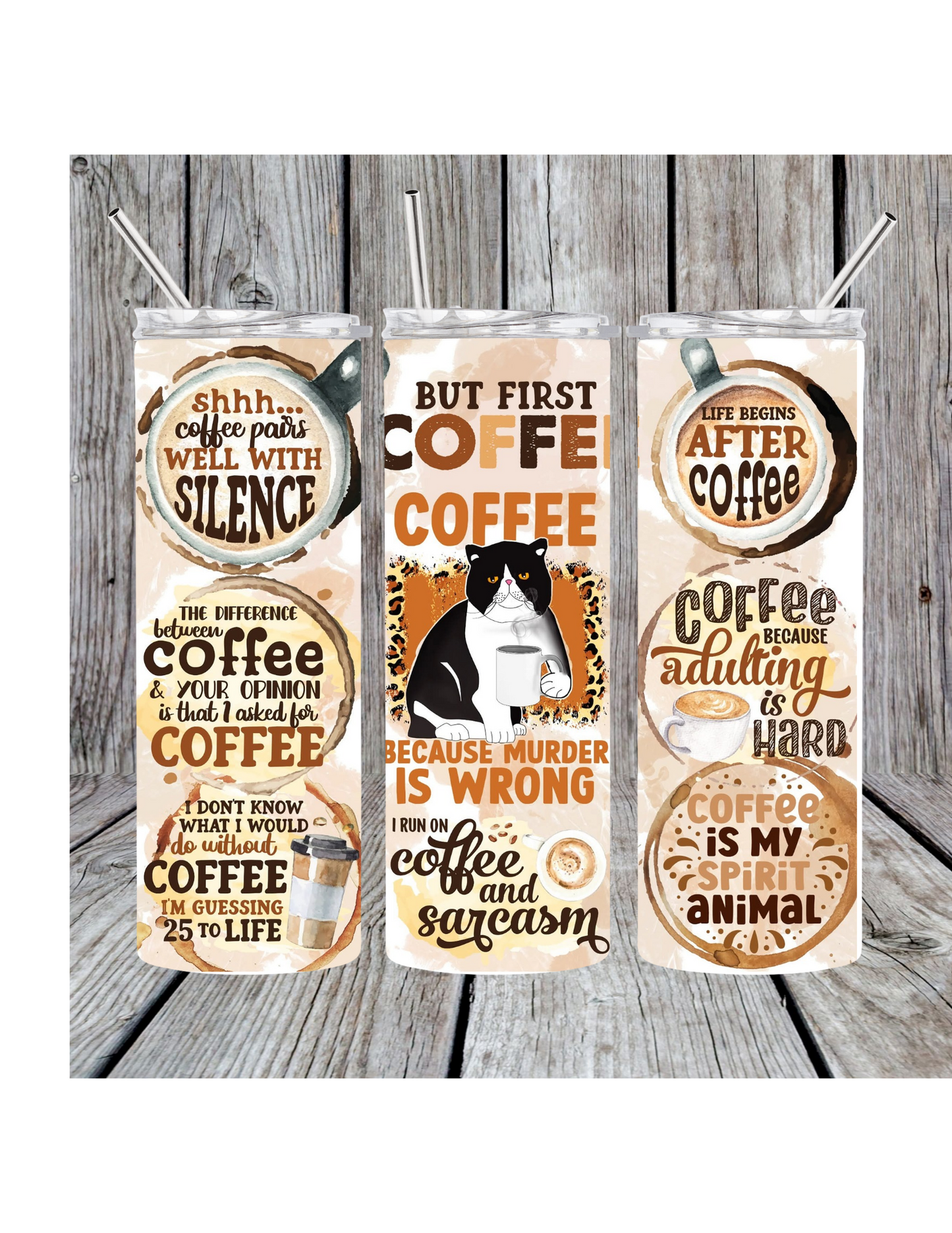 But first coffee tumbler