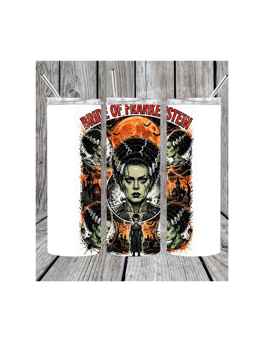 Bride of Frankenstein tumbler