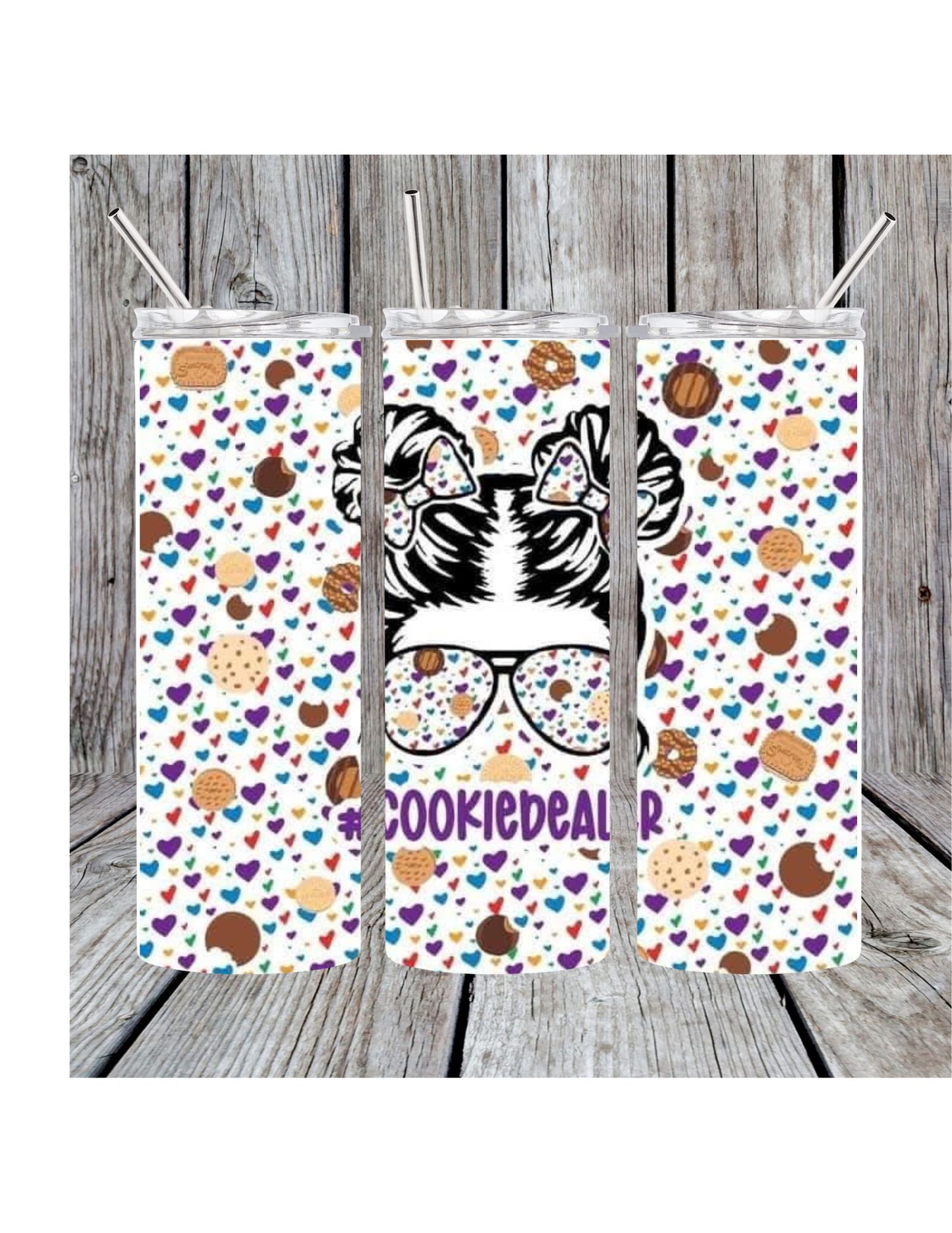 Cookie dealer tumbler