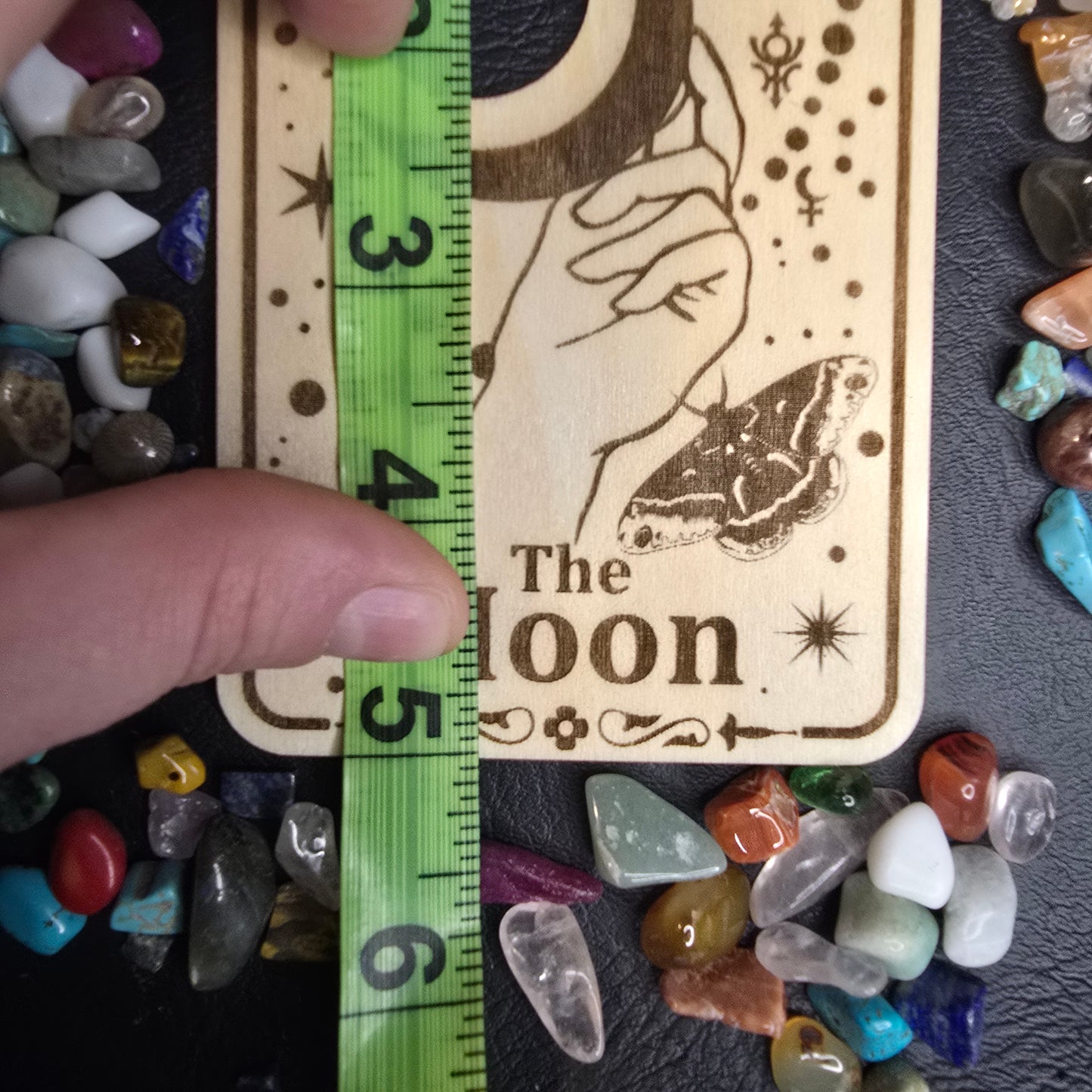 The Moon Tarot Card Sphere Stand