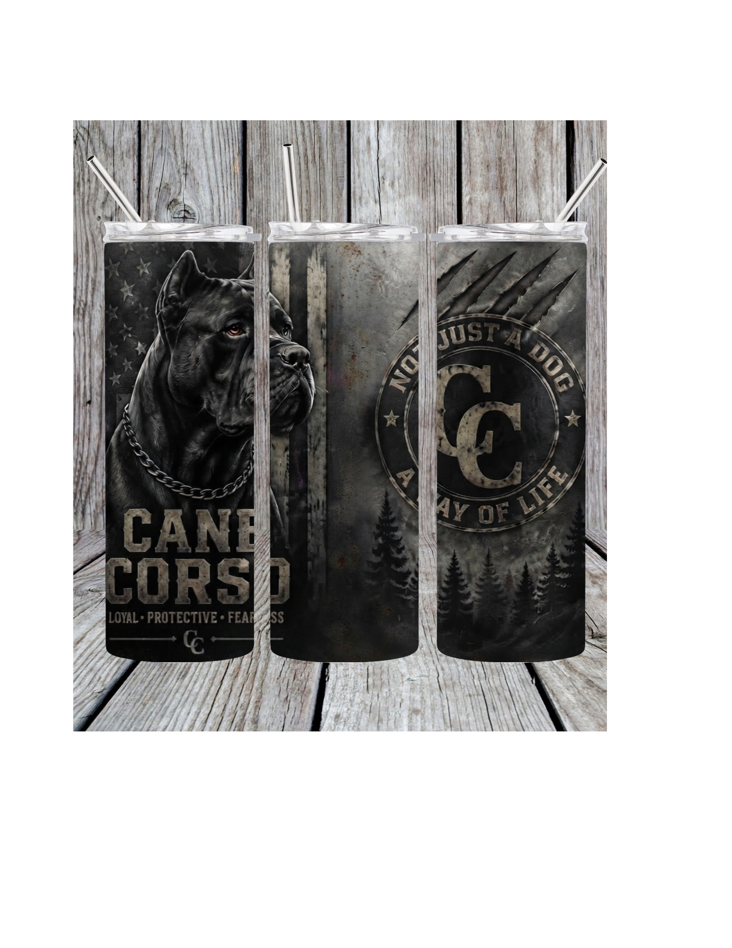 Cane Corso tumbler