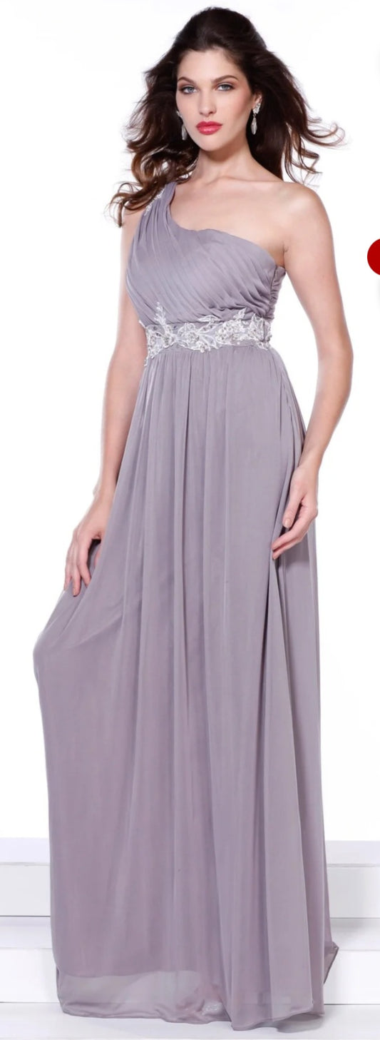 Grey formal dress