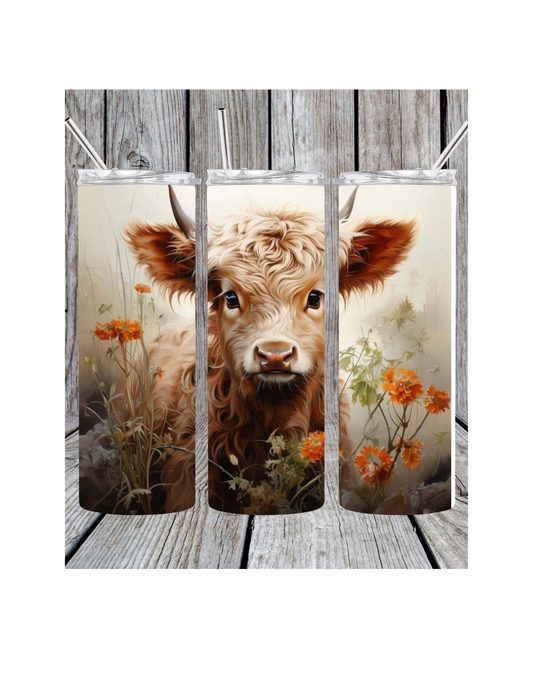 Spring cow tumbler