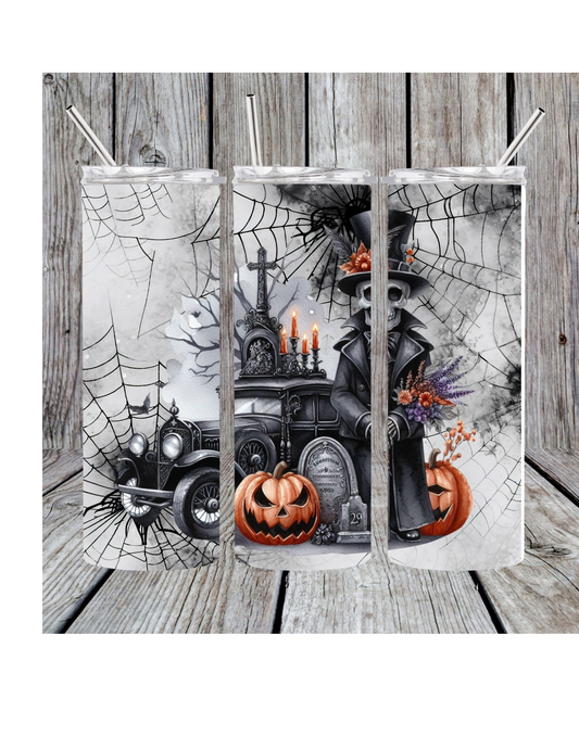 Spooky Halloween tumbler