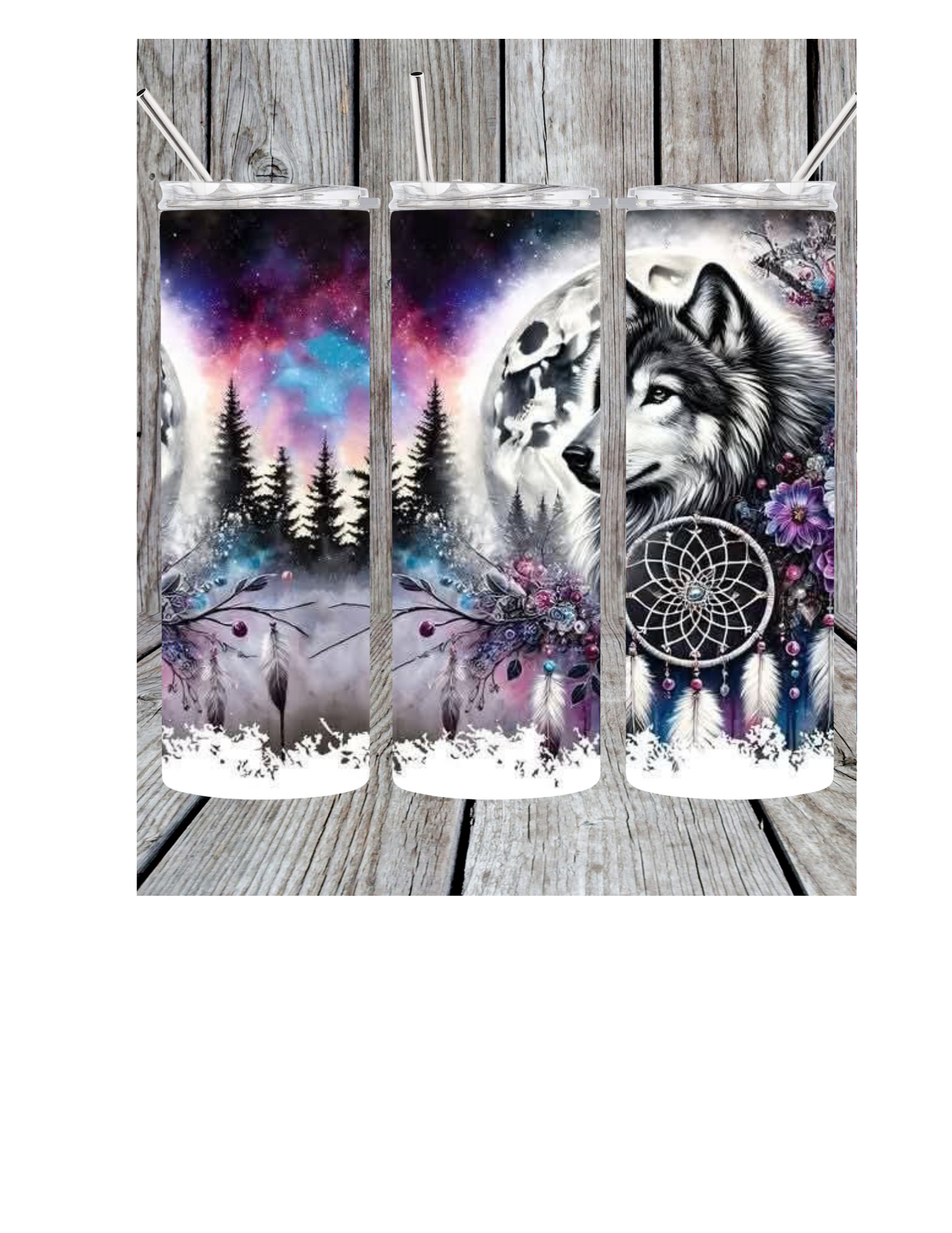Wolf tumbler