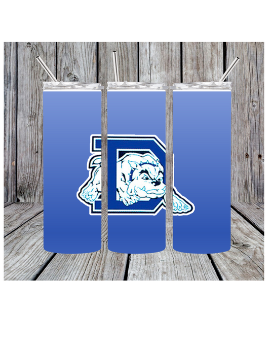 Defiance bulldog tumbler