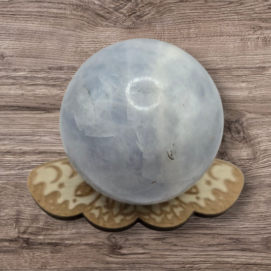 Blue Calcite Sphere
