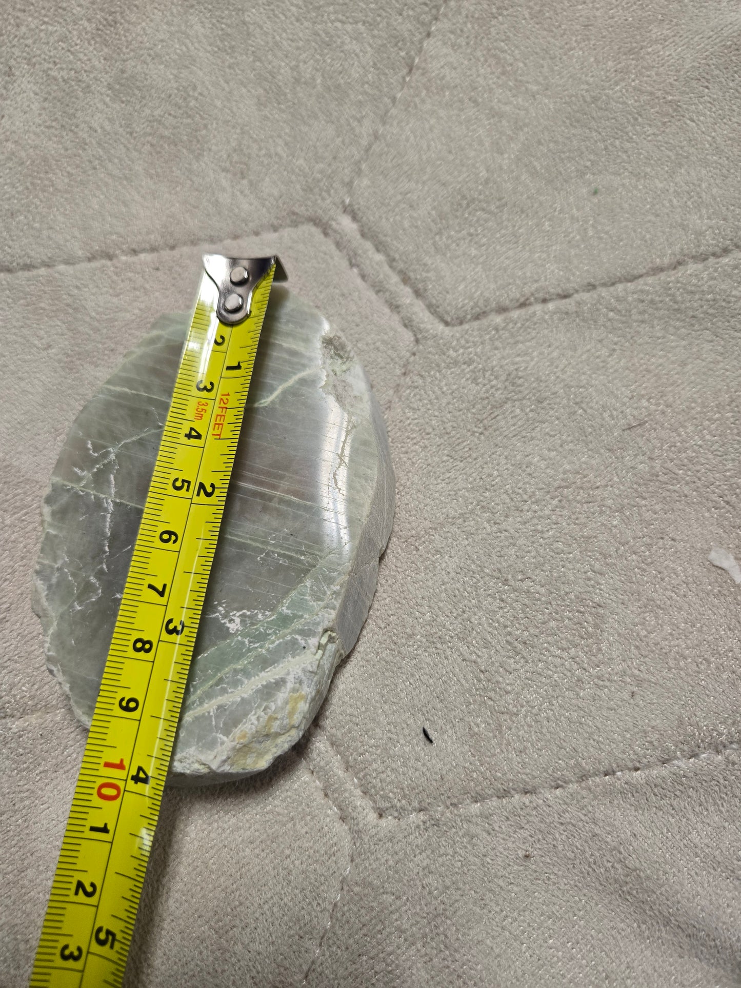 Green Moonstone slab