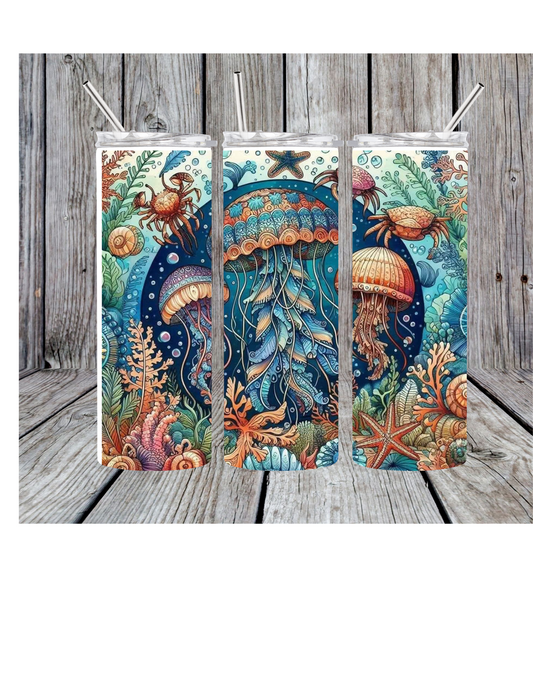 Jellyfish tumbler