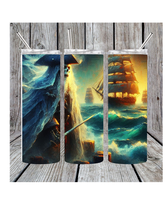 Ghost ship tumbler