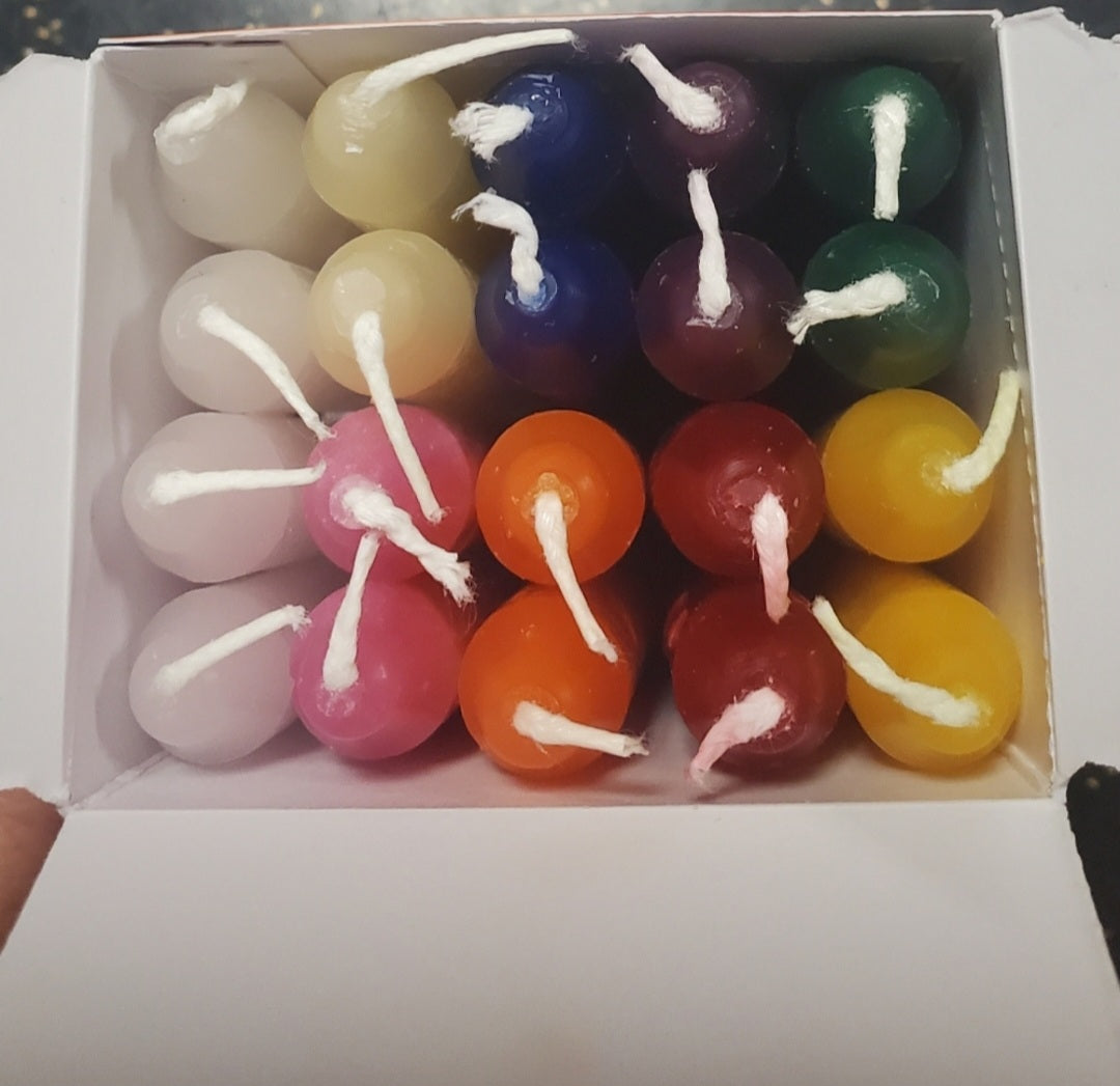Assorted chime candles