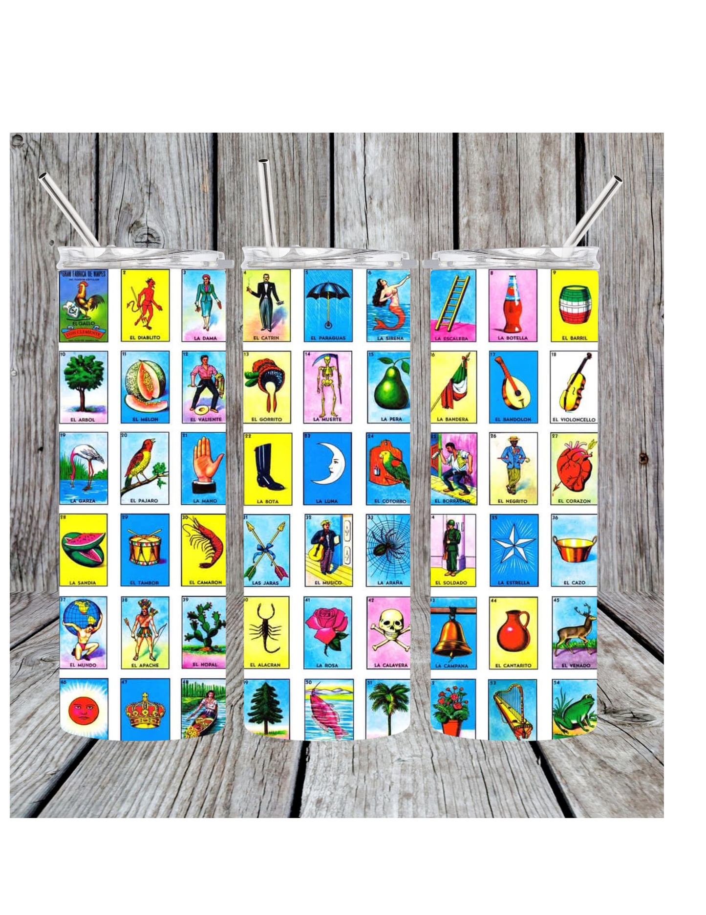 Loteria tumbler