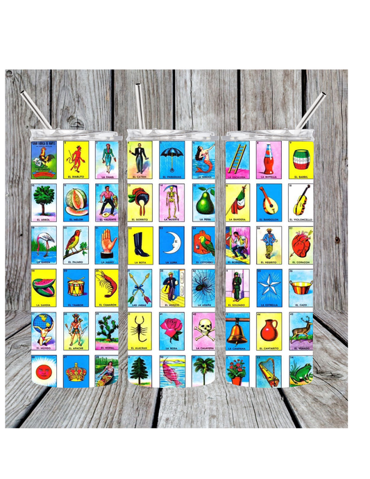 Loteria tumbler