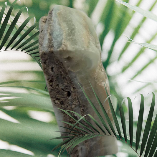 Caribbean calcite point