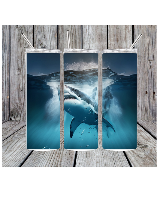 Shark tumbler