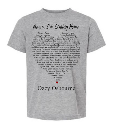 Mama im coming home graphic tee