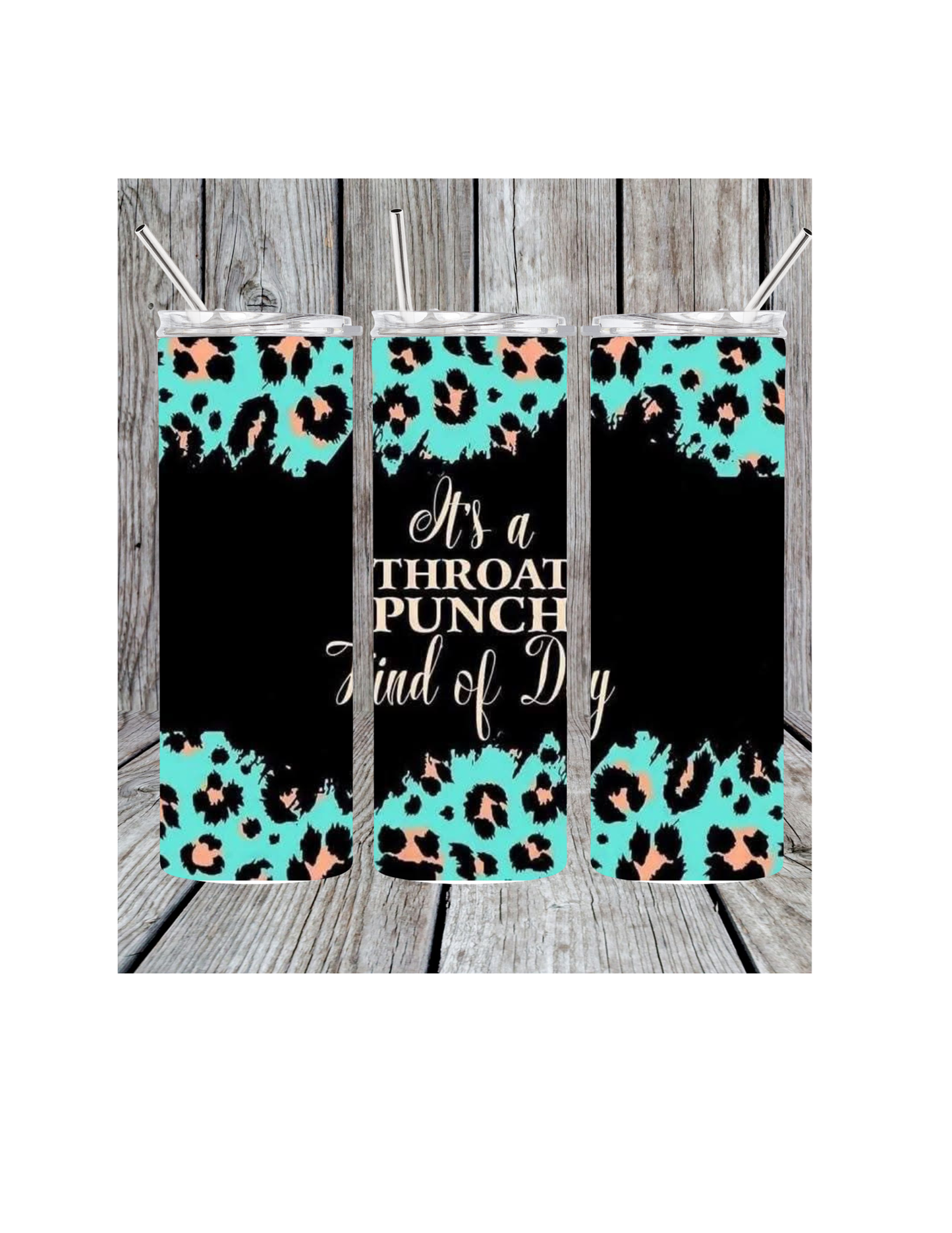 Throat punch tumbler