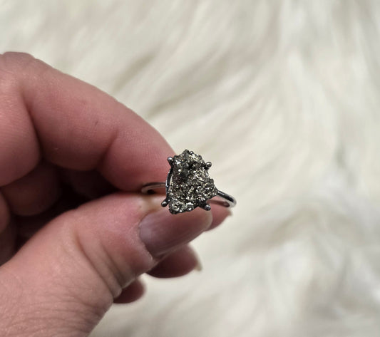 Pyrite ring