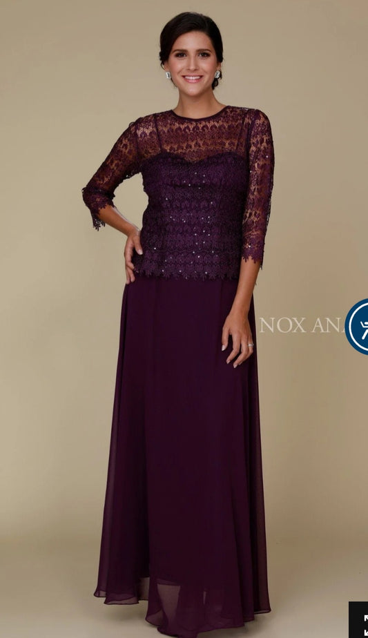Purple dress