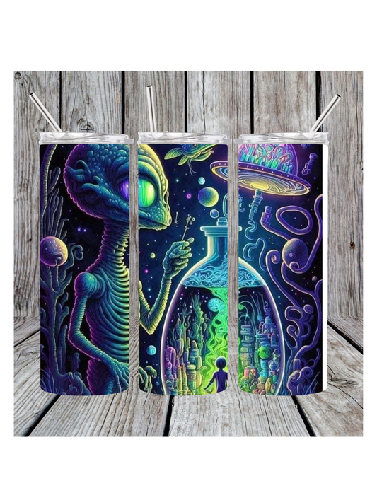 Alien tumbler