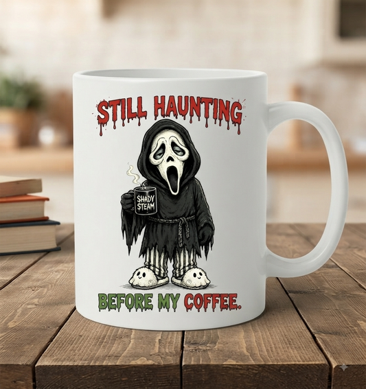 Scream coffee mug