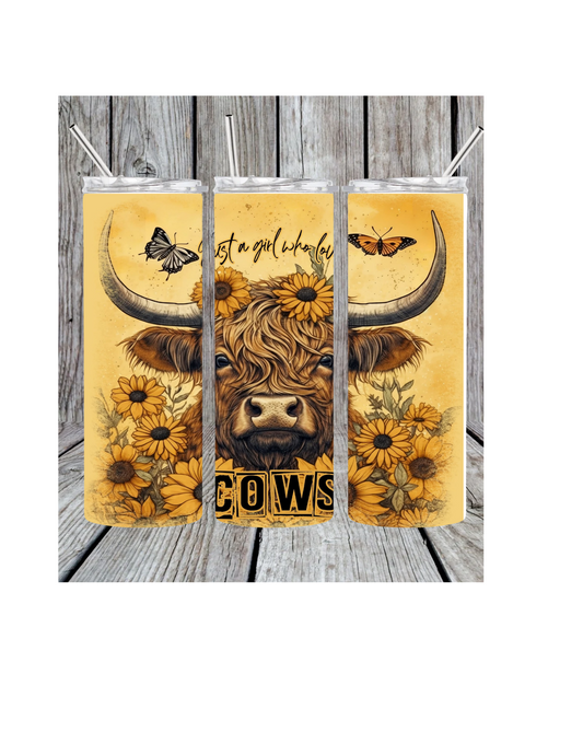 Cow tumbler