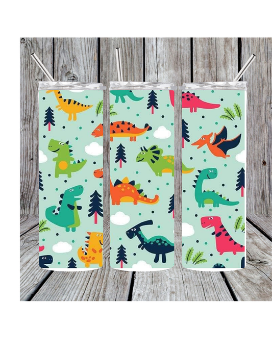 Dinosaur tumbler