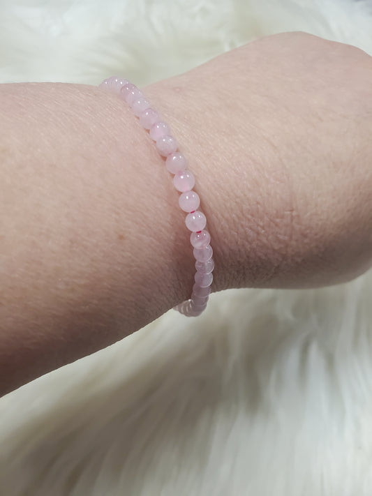Rose quartz bracelet