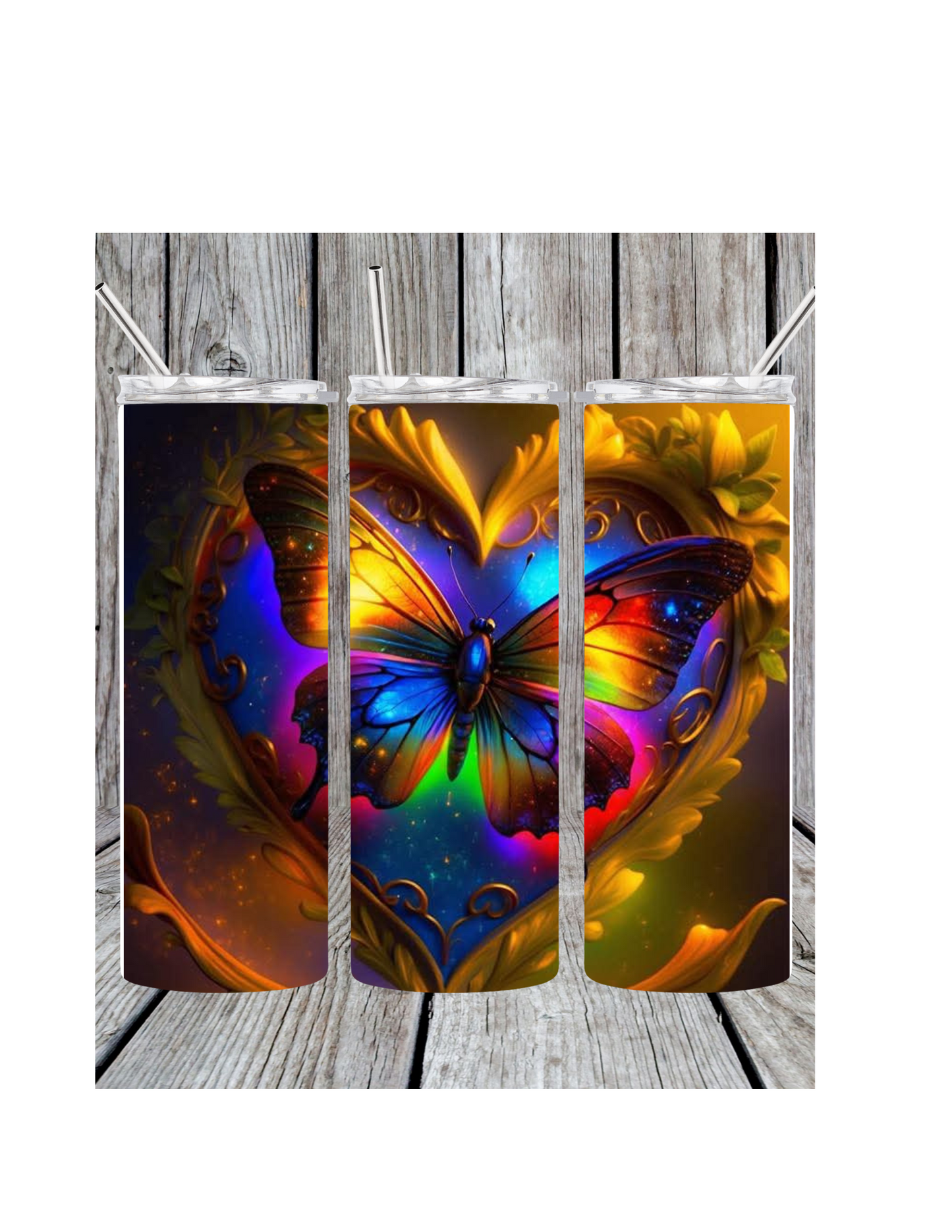 Butterfly tumbler