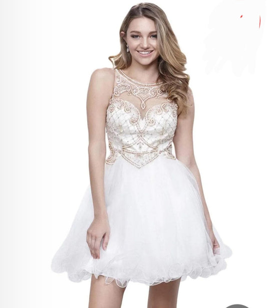 White dress