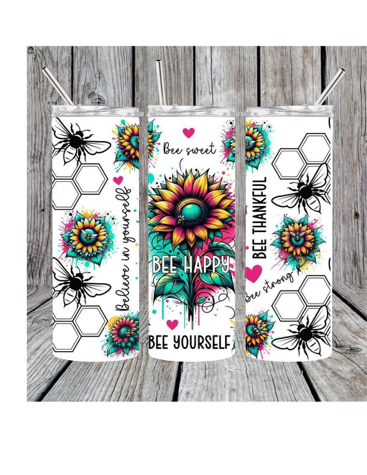 Bee yourself tumbler