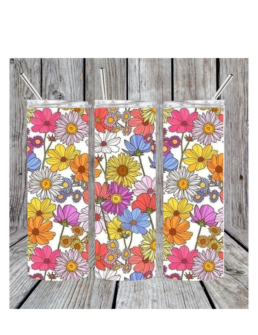 Flower tumbler