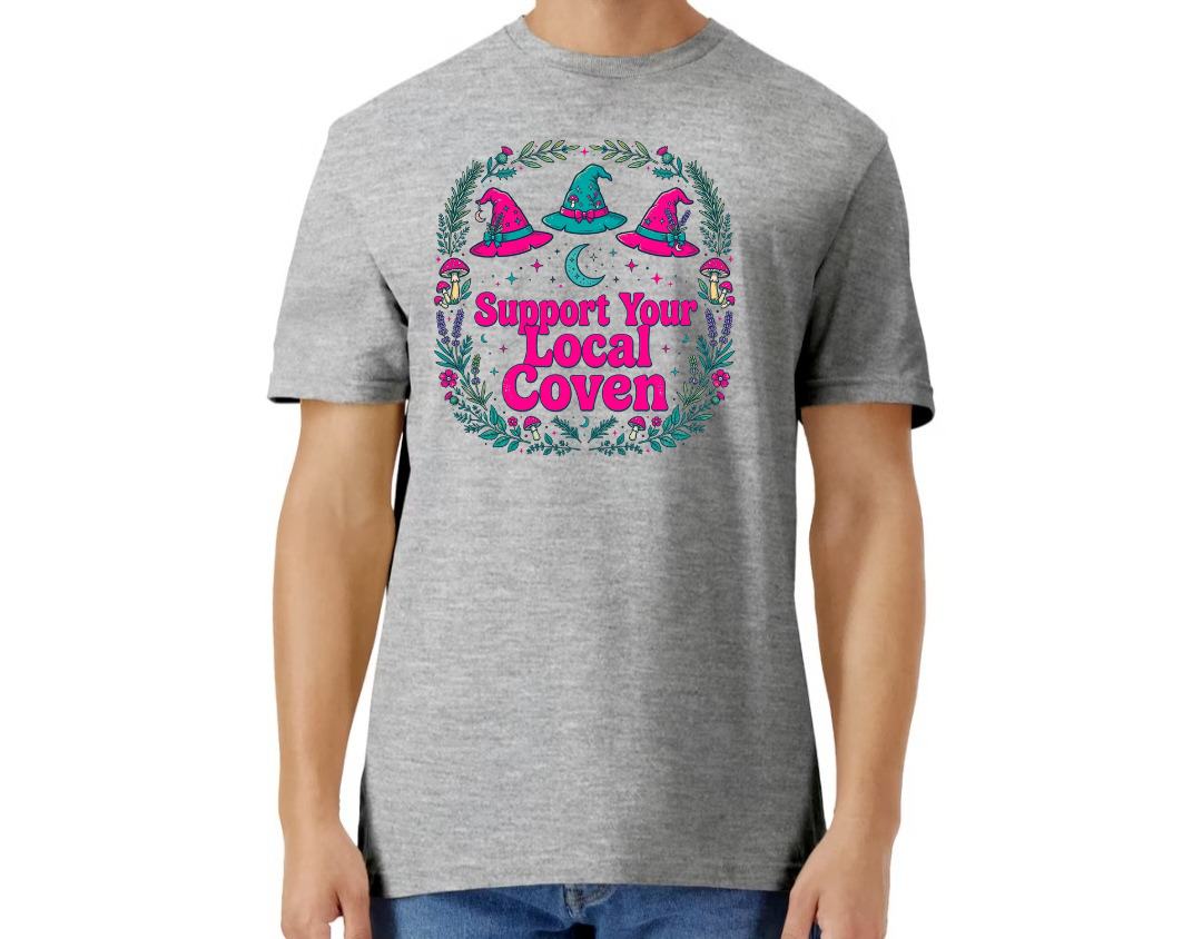 Support local coven graphic tee