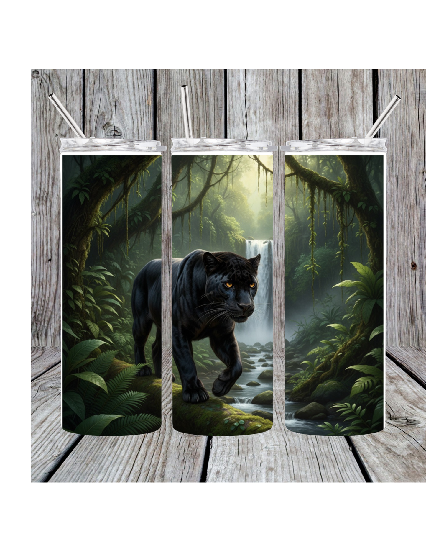 Black panther tumbler