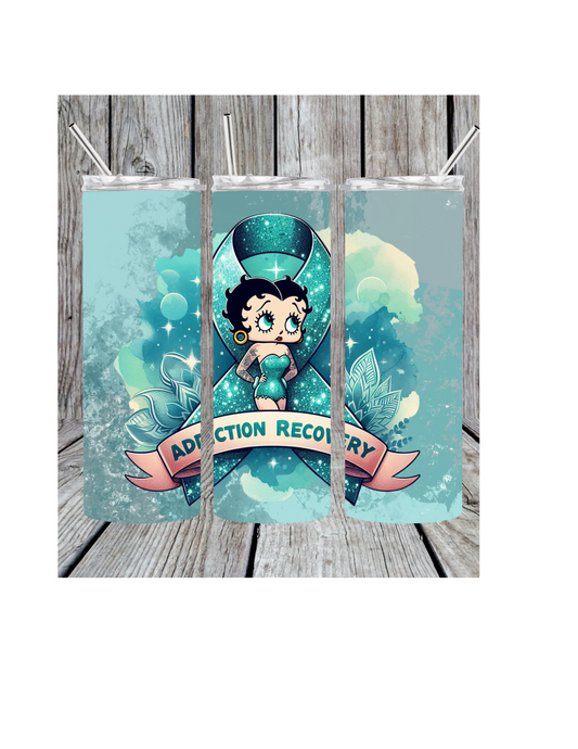 Addiction recovery tumbler