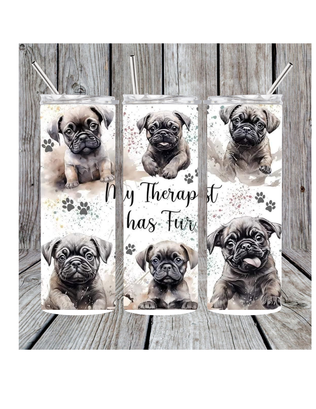 My therapist has fur tumbler