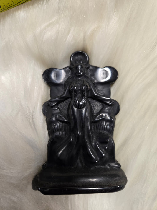 Black obsidian hecate