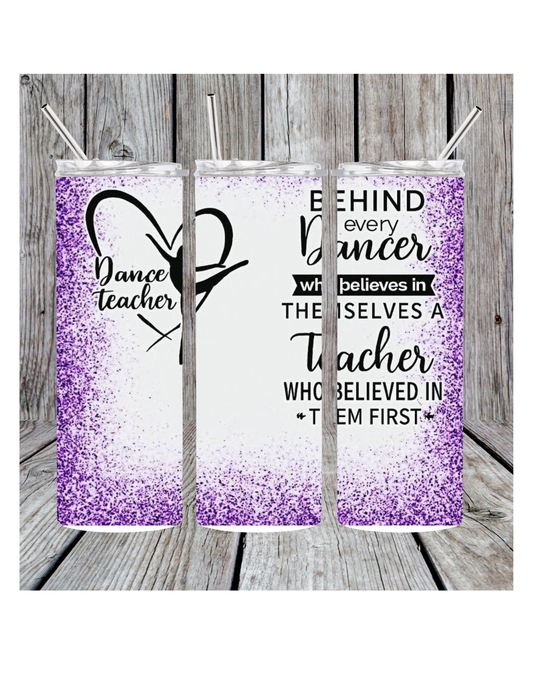 Dance teacher tumbler
