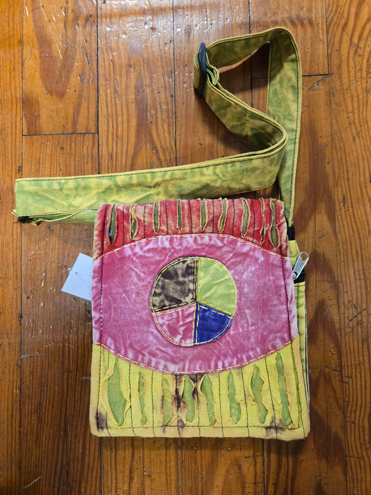 Peace sign purse