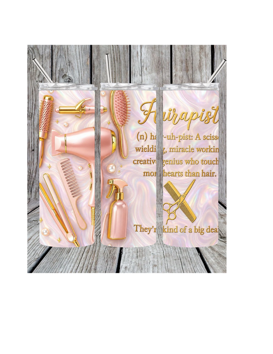 Hairapist tumbler