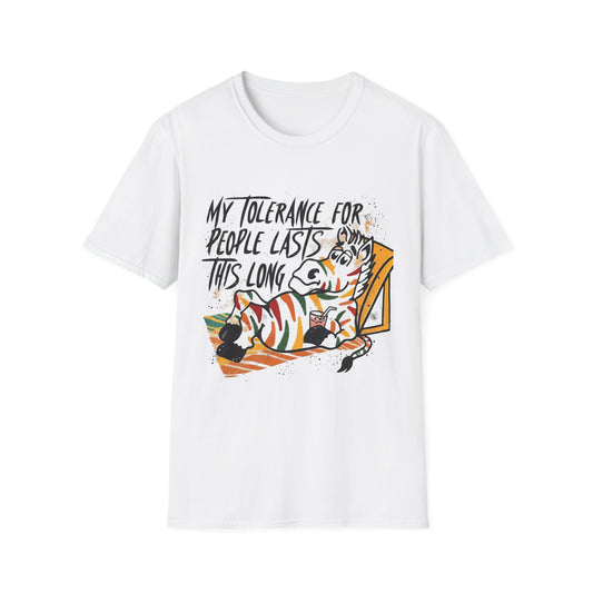 My tolerance graphic tee