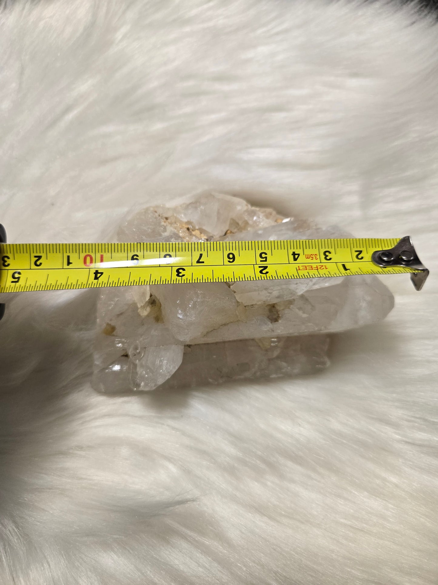 Raw quartz cluster