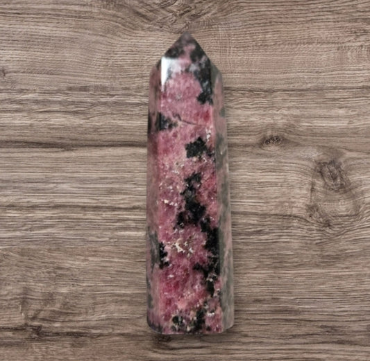 Rhodonite tower