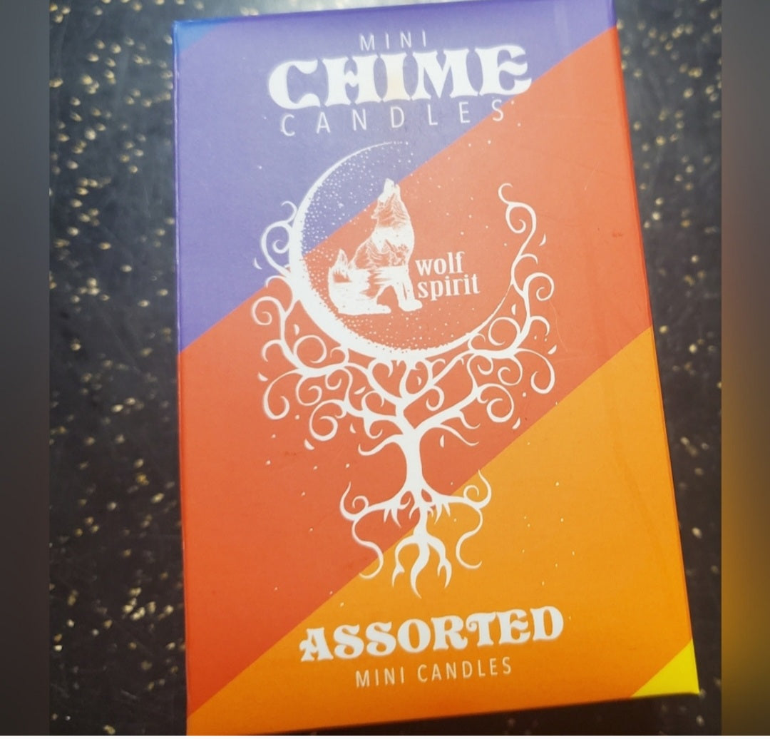 Assorted chime candles