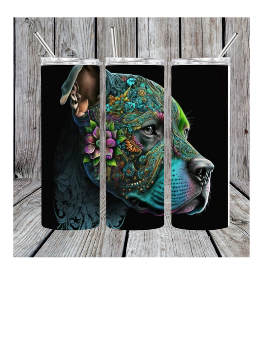 Pit bull tumbler
