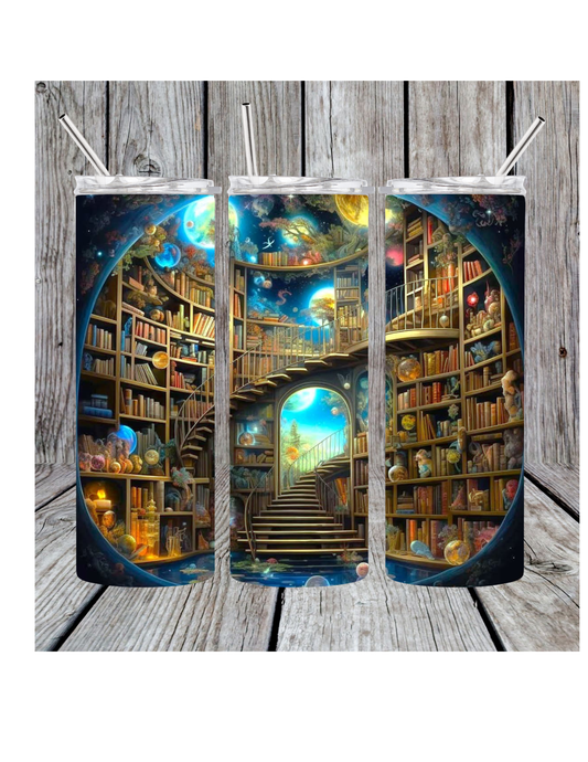 Book world tumbler