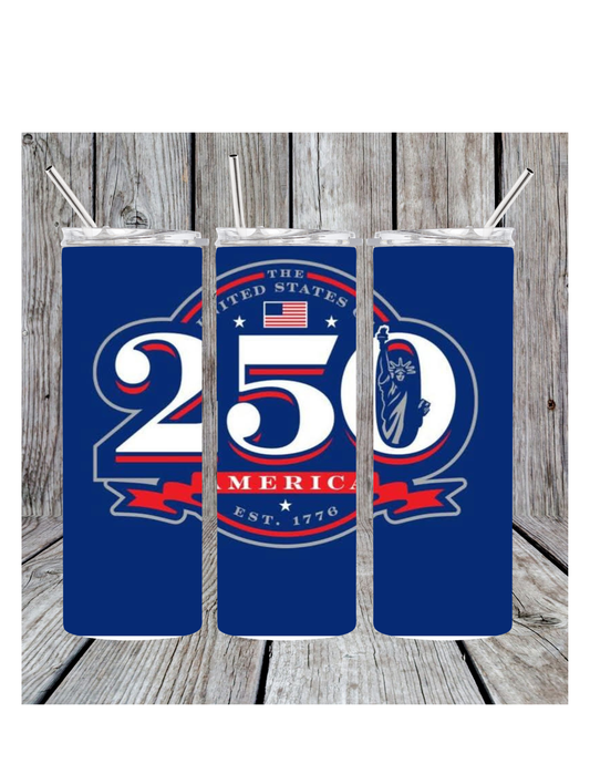 250th America tumbler