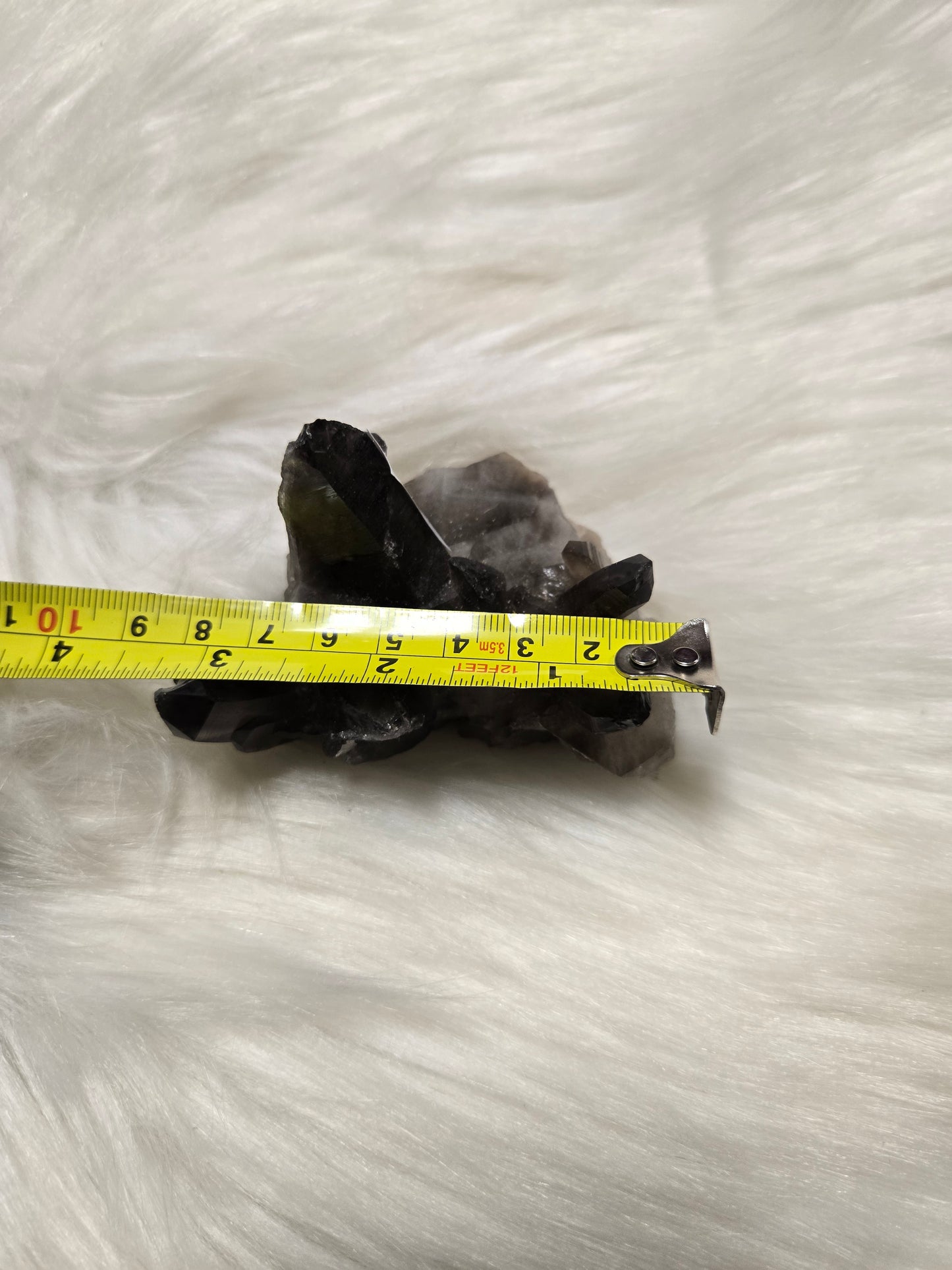 Raw Smoky quartz cluster